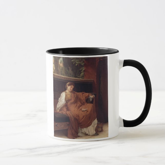 Mug Alma-Tadema | Lesbia pleurant au-dessus d'un (Droite)