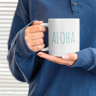 Mug "ALOHA" Farmhouse moderne Style côtier