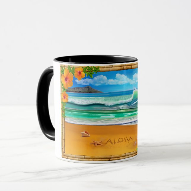 Mug Aloha Hawaï (Devant gauche)