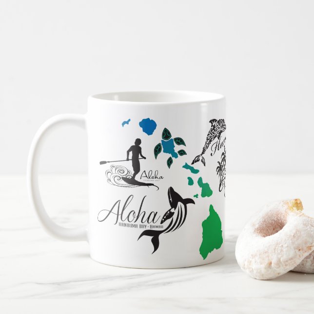 Mug Aloha Hawaii (Avec donut)