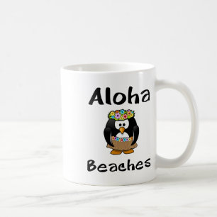 Mug Aloha Plages Penguin Hula Dance Funny T Shirt