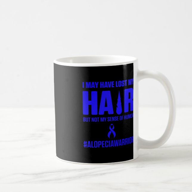 Mug Alopecia Sensibilisation Perte de cheveux Guerrier (Droite)