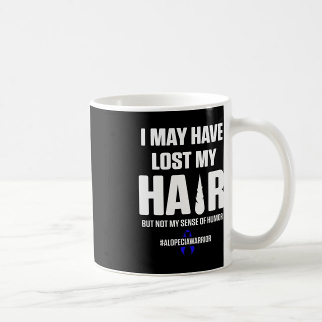 Mug Alopecia Sensibilisation Perte de cheveux Guerrier (Droite)