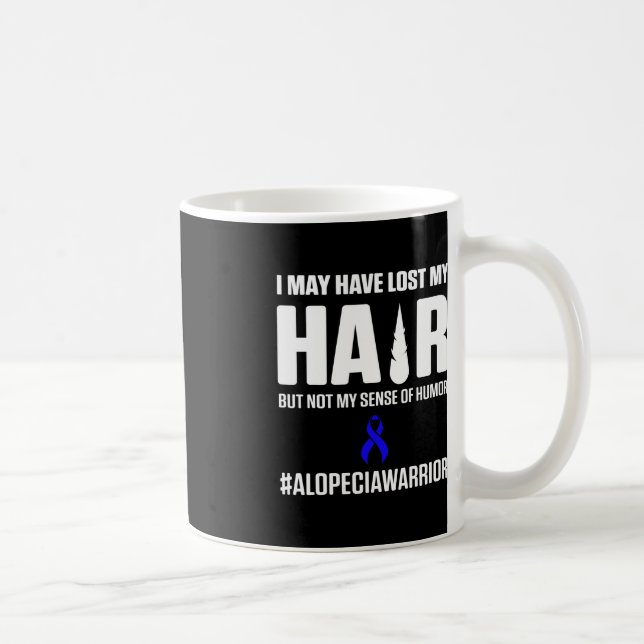 Mug Alopecia Sensibilisation Perte de cheveux Guerrier (Droite)