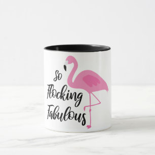 Mug Alors Flocking Fabulous/Flamant rose