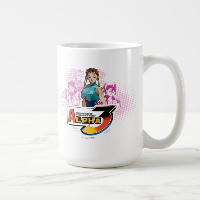 Mug Alpha 3 Ryu et Akuma de Street Fighter (Droite)