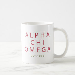 Mug Alpha Chi Omega Établi en 1885