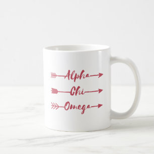 Mug Alpha Chi Omega Flèches