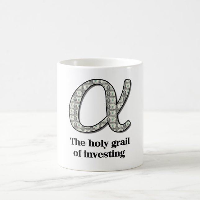 Mug Alpha - Le Saint Graal de l'investissement (Centre)