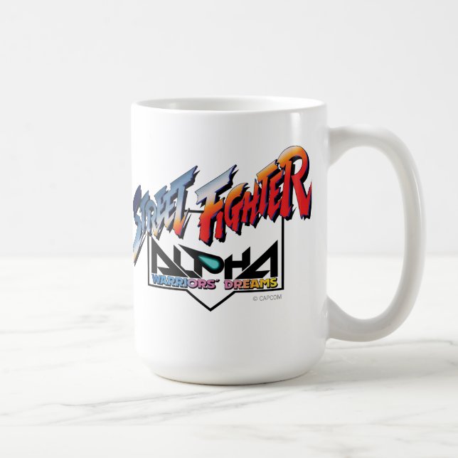 Mug Alpha logo 2 de Street Fighter (Droite)
