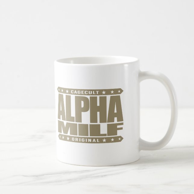 Mug ALPHA MILF - La maman I ne voudrait pas combattre, (Droite)