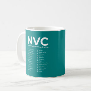 Mug Alphabet de communication non violente NVC