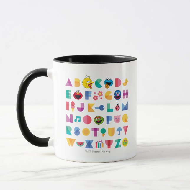 Mug Alphabet de rue Sésame (Gauche)