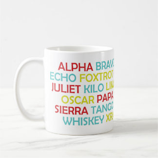 Mug Alphabet Phonétique