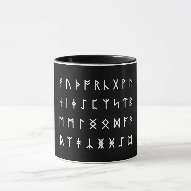 Mug Alphabet Runique [Futhorc] (Centre)