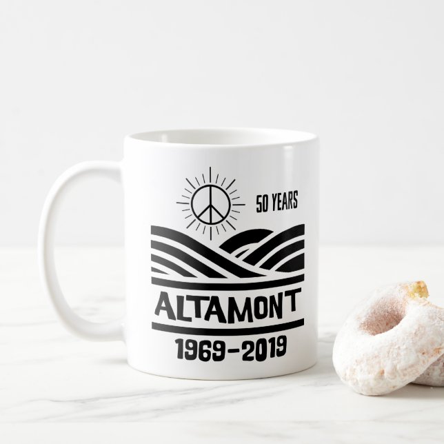 Mug Altamont Speedway 1969-2019 50th Anniversary (Avec donut)