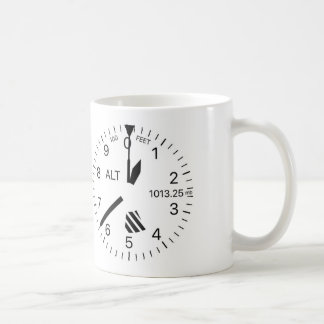 Mug Altimètre de l'aéronef - Montée et brillance