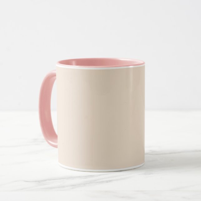 Mug Amande (couleur solide) (Devant gauche)