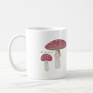 Mug Amanita Champignons Café Coupe Magique Champignons