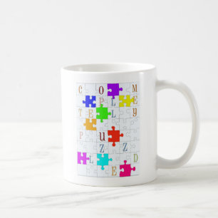 Mug Amant "complètement perplexe" de puzzle