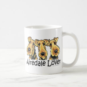 Mug Amant d'Airedale Terrier