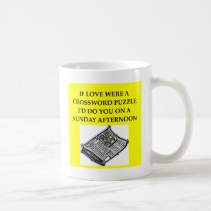 Mug Amant de jeu de mots croisé