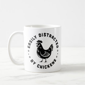 Mug Amateur de poulet amusant ferme de pays citations