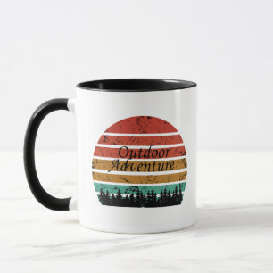 Mug Amateur de randonnée d'aventure en plein air