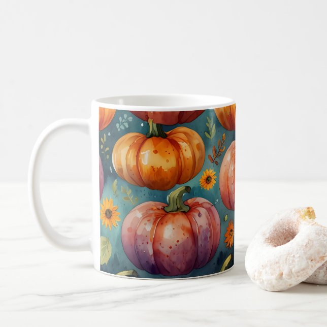 Mug Amateurs citrouilles (Avec donut)
