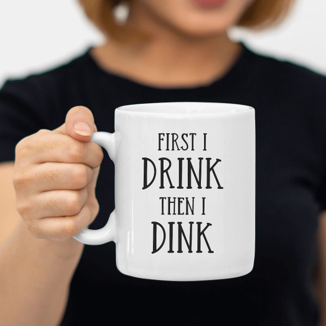Mug Amateurs de café Drôle Drôle Pickleball Dink (Créateur téléchargé)