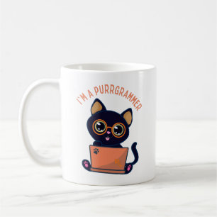 Mug Amateurs de chats Je suis un purrgrammeur Programm
