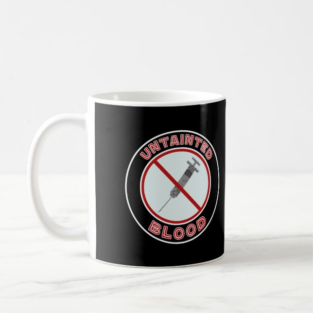 Mug Amateurs de liberté de sang non contaminé T-commun (Gauche)