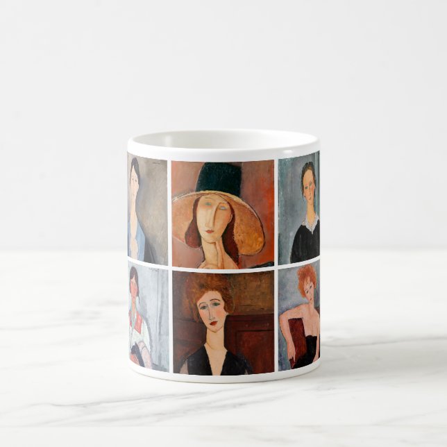 Mug Amedeo Modigliani - Collage de chefs-d'oeuvre (Centre)