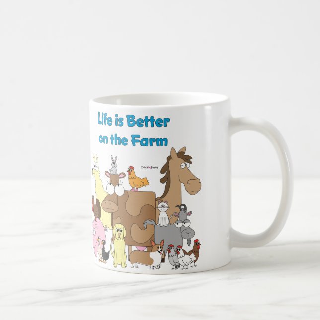 Mug Améliorez à la ferme (Droite)