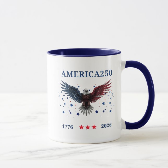 Mug AMERICA250 Independence Day 1776 - 2026 (Droite)