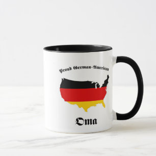 Mug Américain allemand Oma - mamie - grand-mère