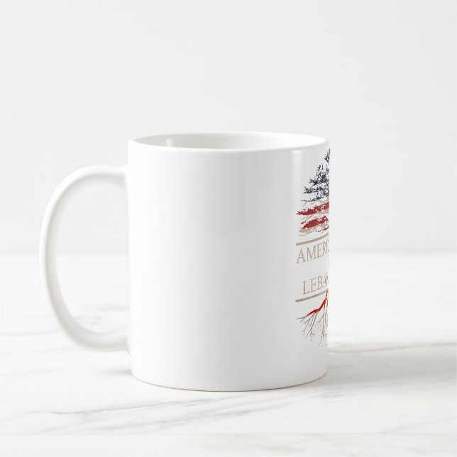 Mug Américain cultivé avec des racines libanaises (Gauche)