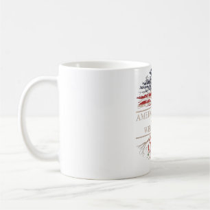Mug Américain cultivé avec des racines noires