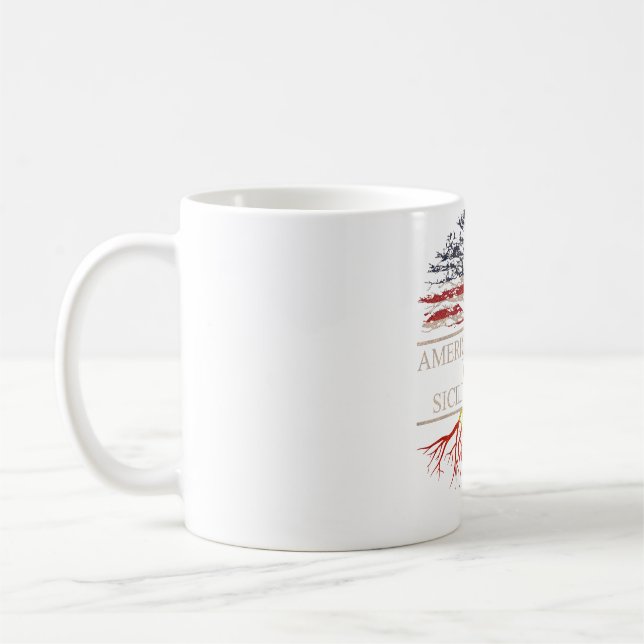 Mug Américain cultivé avec des racines siciliennes (Gauche)