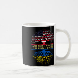 Mug Américain Cultivé Racines Ukrainiennes Amérique Uk