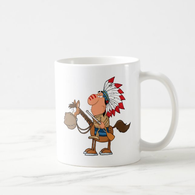 Mug Américain indien indigène (Droite)