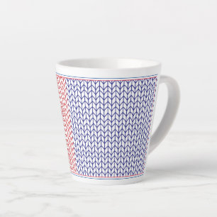 MUG AMÉRICAIN POUR LATTE TRICOTÉ