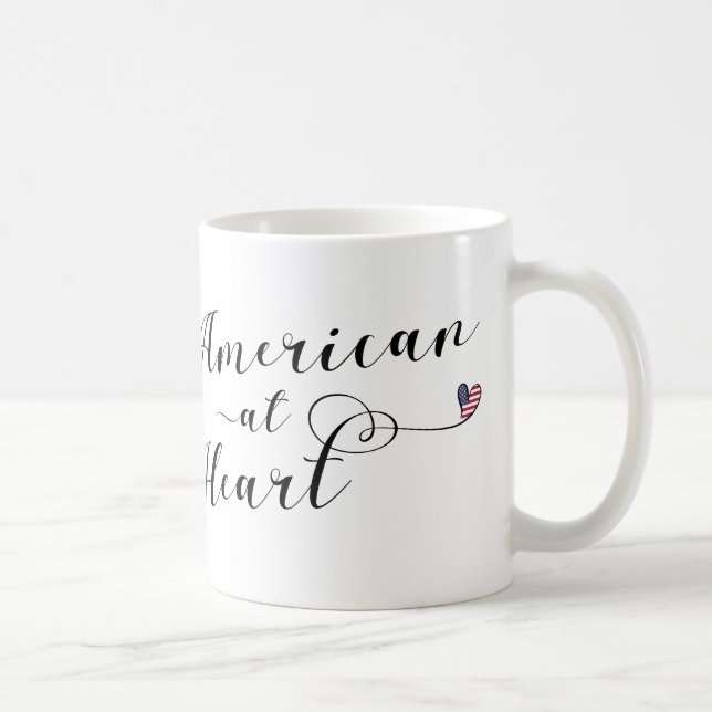 Mug American At Heart Mug, États-Unis (Droite)