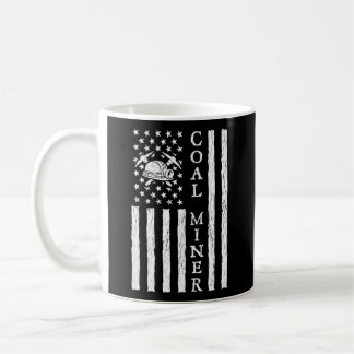Mug American Coal Miner Usa Drapeau Mineur pour