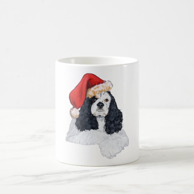 Mug American Cocker Spaniel Noël (Centre)