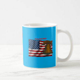 Mug American Flag & Liberty Bell Independence Day URM