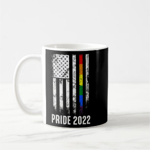 Mug American Flag Rainbow Usa Gay Lgbtq Lgbt Pride Mon