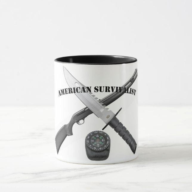 Mug AMERICAN SURVIVALIST (Centre)