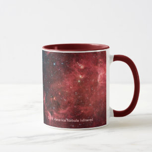 Mug Amérique du Nord Nebula Infrarouge