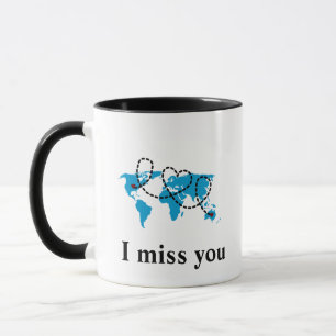 Mug amérique longue distance et australie